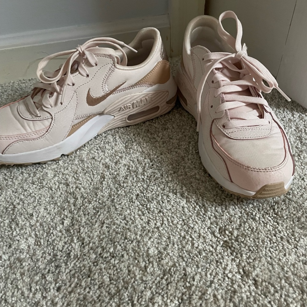 Nike Women's Blush and Tan Sneakers